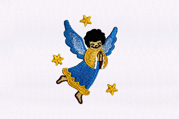 Angel Girl: A Charming Addition to Your Embroidery Projects
