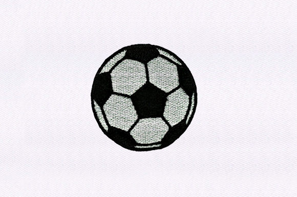 European Football: A Versatile Embroidery Design