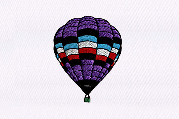 Hot Air Balloon: A Charming Addition for Seasonal Embroidery